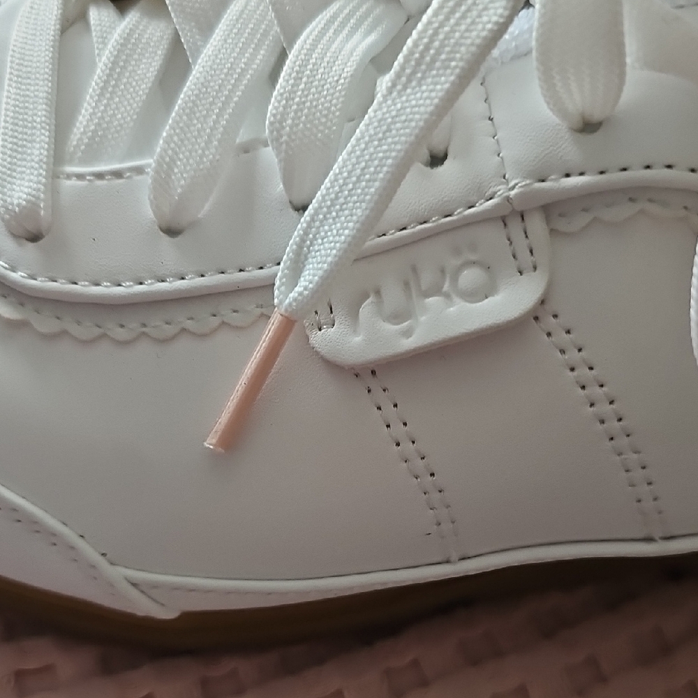 Ryka Women's White Gumsole Sneakers - Picture 7 of 8
